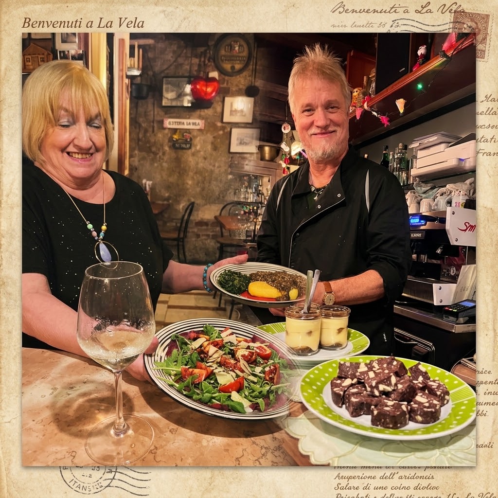 Il Titti e la Lella all'Osteria La Vela